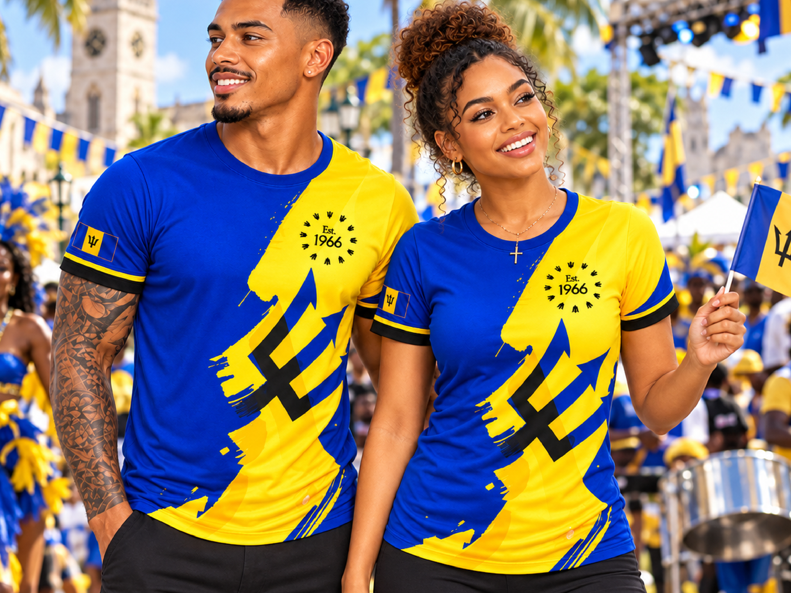 Barbados Pride Adult Tee